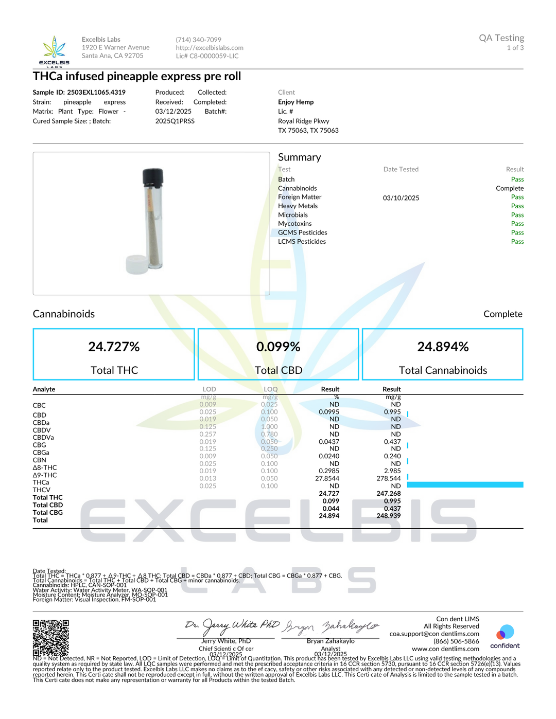 Enjoy Infused Pre-Rolls