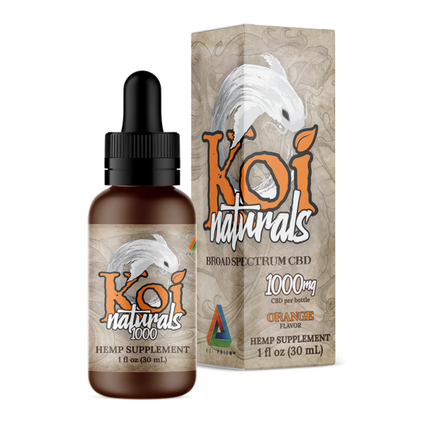 Koi Tinctures - Naturals 1000mg
