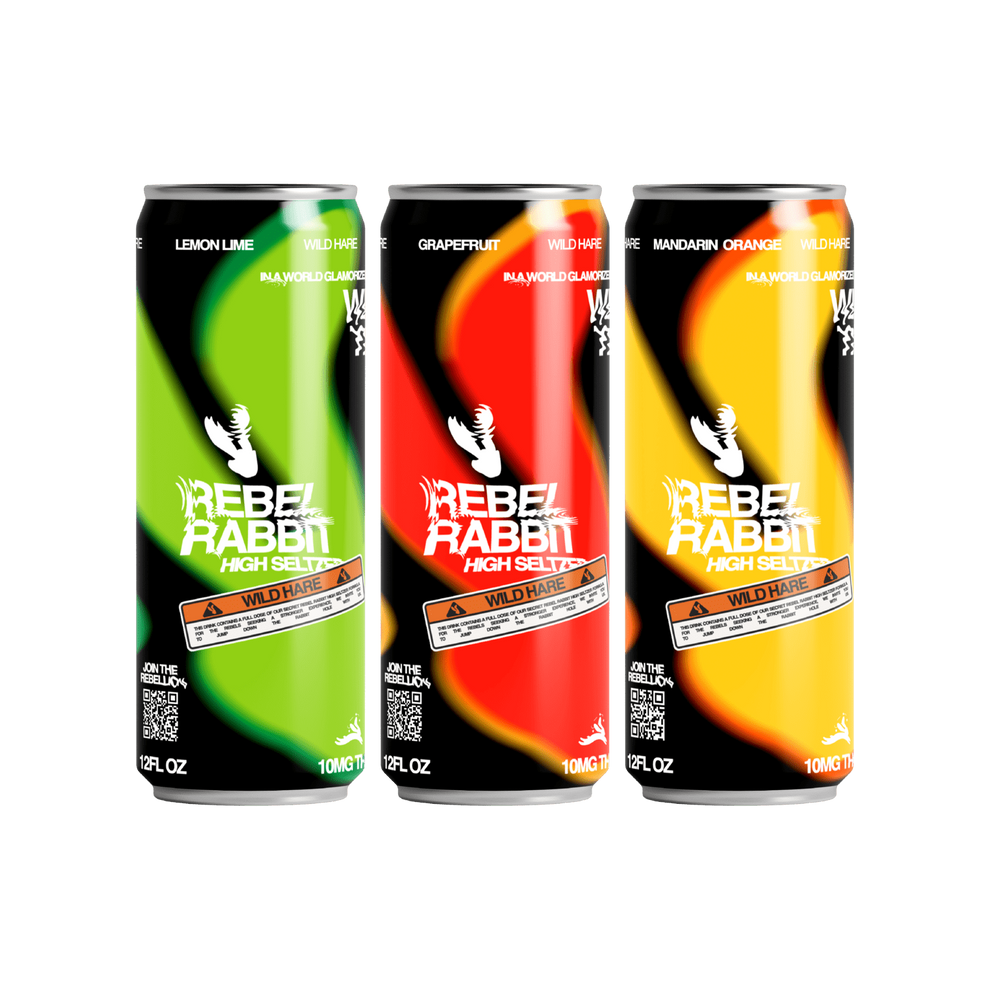 Rebel Rabbit - Wild Hare 10mg THC Seltzer